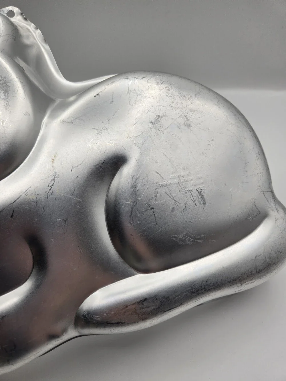 Vintage Wilton 1989 Cutie Cat Aluminum Cake Pan With Insert